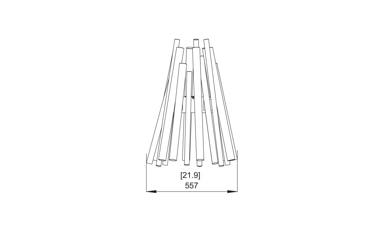 Stix Portable Ethanol Fire Pit - Outdoorium