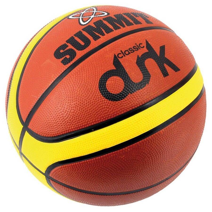 Summit Classic Dunk Basketball Indoor Outdoor Sport Game Rubber Ball in Size 7 | Outdoorium