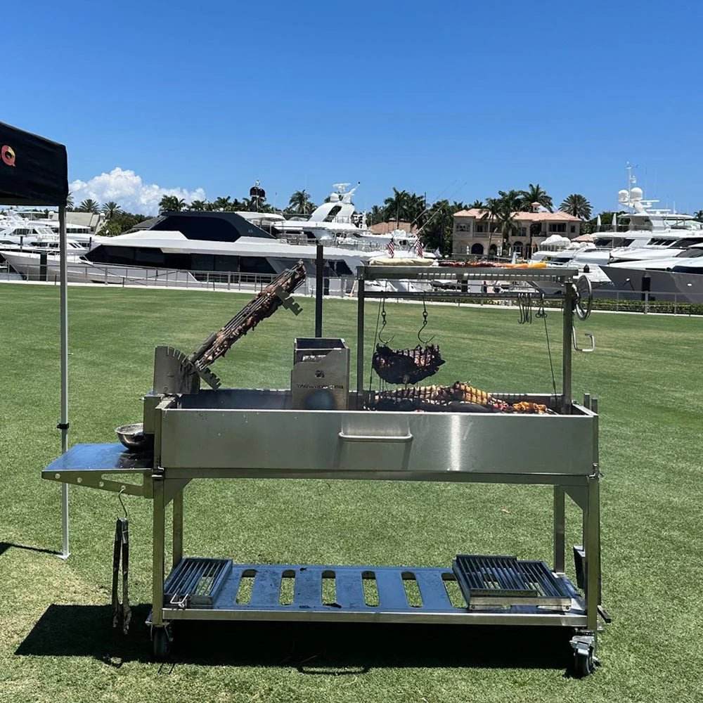 Tagwood BBQ Argentine Santa Maria Charcoal & Woodfired Parilla Grill | BBQ06SS - Outdoorium
