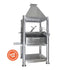 Tagwood BBQ Argentine Wood Fire & Charcoal Grill all Stainless Steel | BBQ02SS | Outdoorium