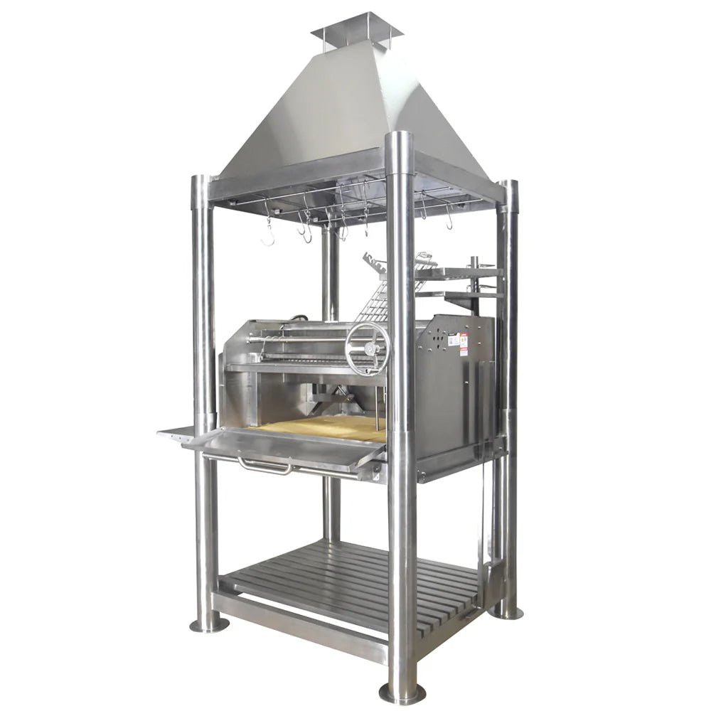 Tagwood BBQ Argentine Wood Fire & Charcoal Grill all Stainless Steel | BBQ02SS | Outdoorium