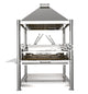 Tagwood BBQ XL Argentine Wood Fire & Charcoal Grill all Stainless Steel | BBQ22SS | Outdoorium