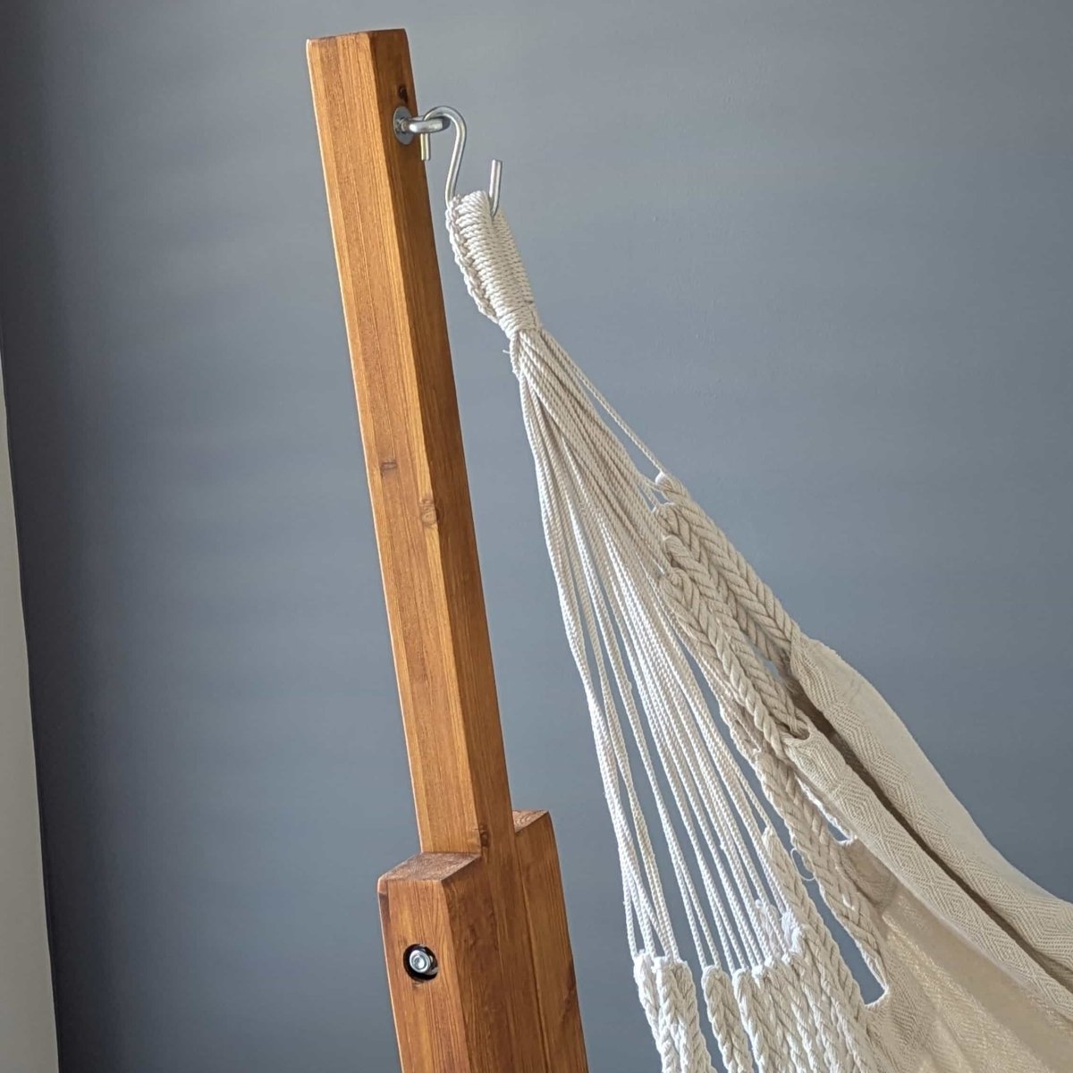 Pacific Hammocks Coastal Lounger with luxury natural hanging chair - view 8