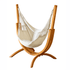 Pacific Hammocks Coastal Lounger with luxury natural hanging chair