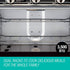 THERMOMATE 2 Burner Gas Portable Camping Oven Stove Combo, Grey - Outdoorium