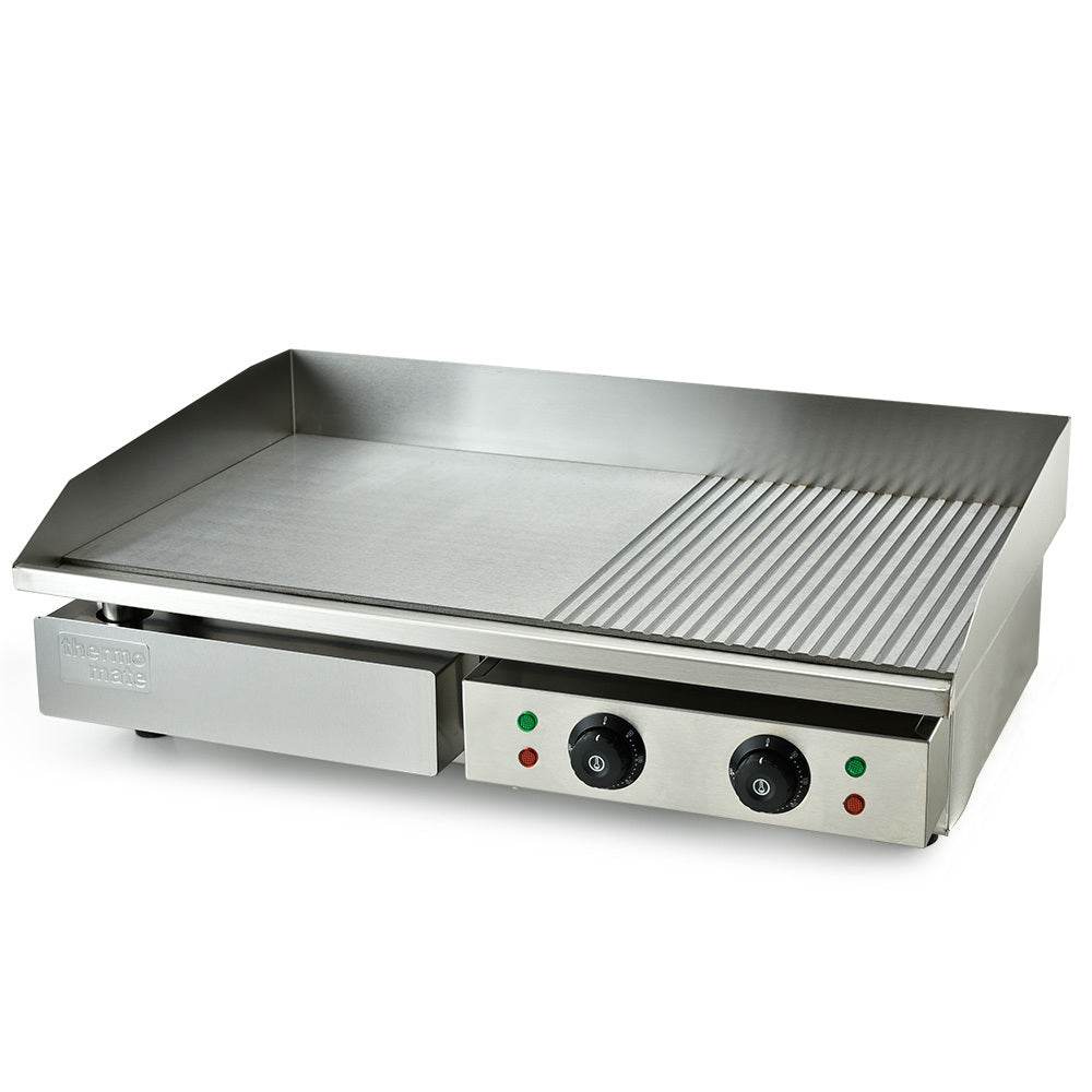 THERMOMATE Electric Griddle Commercial Stainless Steel 4400W BBQ Grill Hot Plate Extra Large | Outdoorium