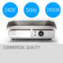 THERMOMATE Electric Griddle Grill BBQ Hot Plate Commercial Stainless Steel - Outdoorium