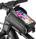 Top Tube Bike Bag With Phone Case Holder Plastic Cover for MTB Mountain Road Commuter Ebike Tourer or Scooter Rockbros - Outdoorium