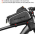 Top Tube Bike Bag With Phone Case Holder Plastic Cover for MTB Mountain Road Commuter Ebike Tourer or Scooter Rockbros | Outdoorium