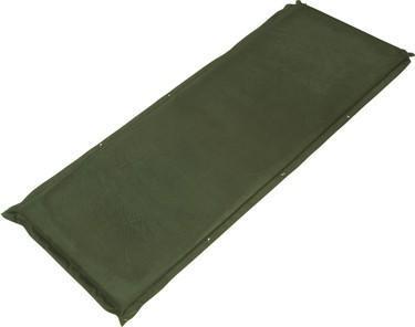 Trailblazer Self - Inflatable Suede Air Mattress Small - OLIVE GREEN - Outdoorium