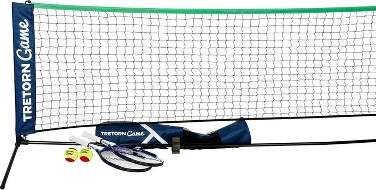 Tretorn Game Tennis Volleyball Pickleball Net Kit Pop Up Portable Set Sports | Outdoorium