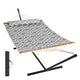 Two Person Hammock with Stand Included Heavy Duty 480lb Capacity, Double Hammock with 12 FT Steel Stand and Portable Carrying Bag and Pillow, Freestanding Hammock for Outdoor Patio Yard Beach | Outdoor Recreation > Camping > Tents