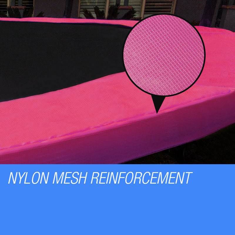UP - SHOT 12ft Pink Replacement Trampoline Pad - Spring Reinforced Round Outdoor | Outdoorium