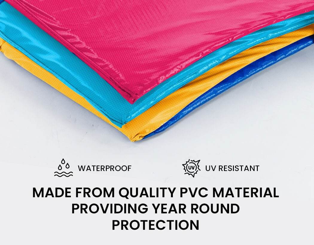 UP-SHOT 12ft Replacement Trampoline Safety Pad Padding Multi-Coloured - Outdoorium