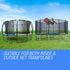 UP-SHOT 14ft Replacement Trampoline Pad Padding Springs Outdoor Safety Round - Outdoorium