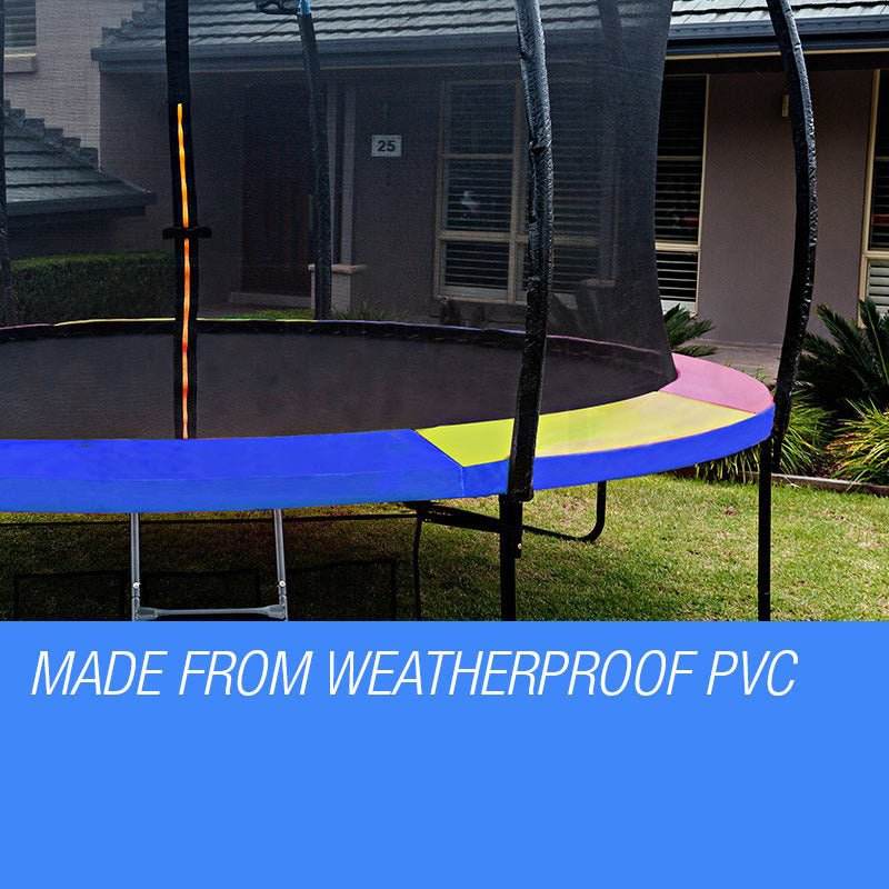 UP-SHOT 14ft Replacement Trampoline Pad Padding Springs Outdoor Safety Round - Outdoorium