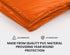 UP - SHOT 16ft Replacement Trampoline Safety Pad Padding Orange - Outdoorium