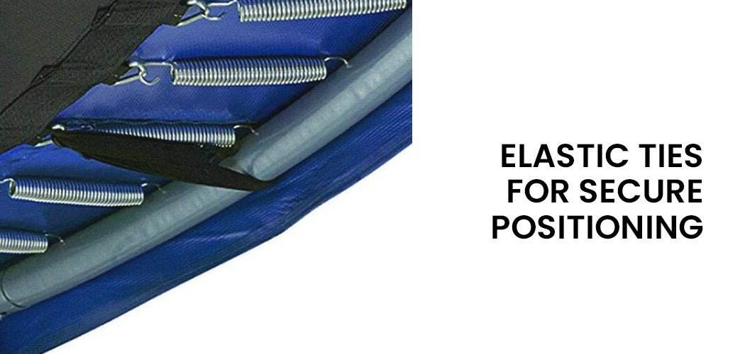 UP-SHOT 16ft Trampoline Safety Pad Blue Padding Replacement Round Spring Cover - Outdoorium