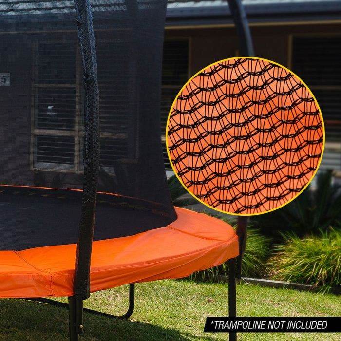 UP-SHOT Replacement Trampoline Inside Safety Net Spare Enclosure 10ft 8 Pole - Outdoorium