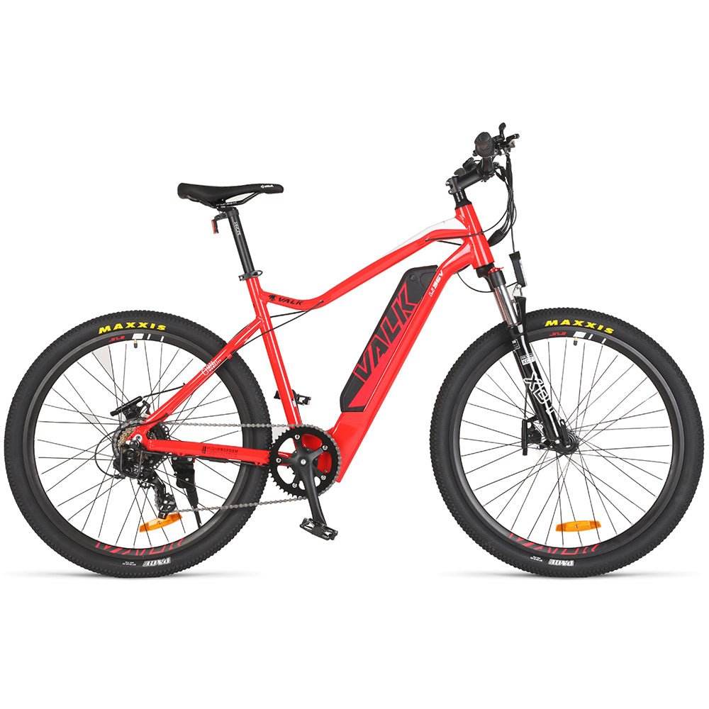 VALK Electric Bike eBike Bicycle Motorized Mountain Battery eMTB 36V 250W 27.5Inch - Outdoorium