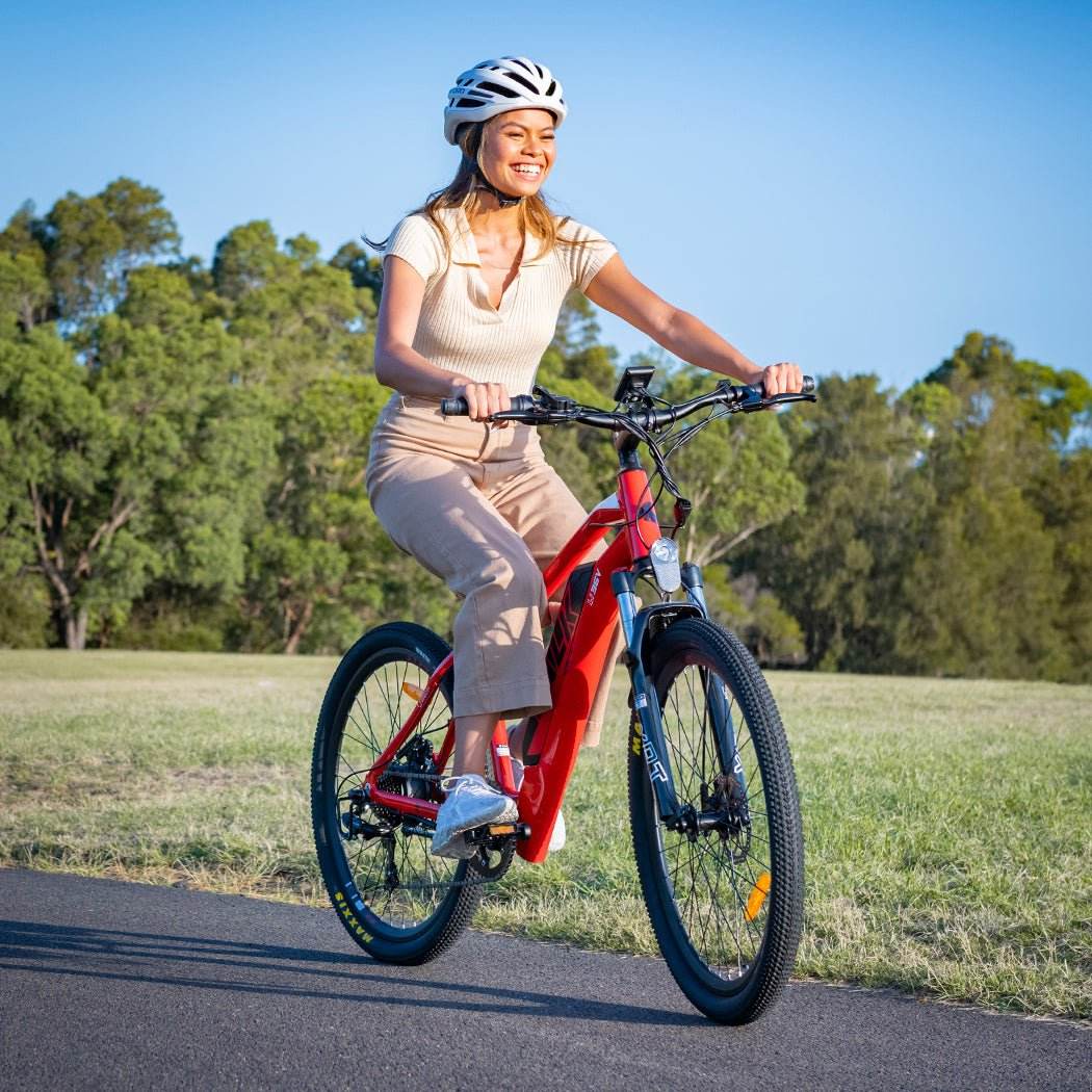 VALK Electric Bike eBike Bicycle Motorized Mountain Battery eMTB 36V 250W 27.5Inch - Outdoorium