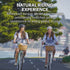 Valk Laneway 5 Vintage Electric Bike, Torque Sensor equipped eBike, Medium, White - Outdoorium