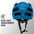 VALK Mountain Bike Helmet Large 58 - 61cm Bicycle MTB Cycling Safety Accessories - Outdoorium