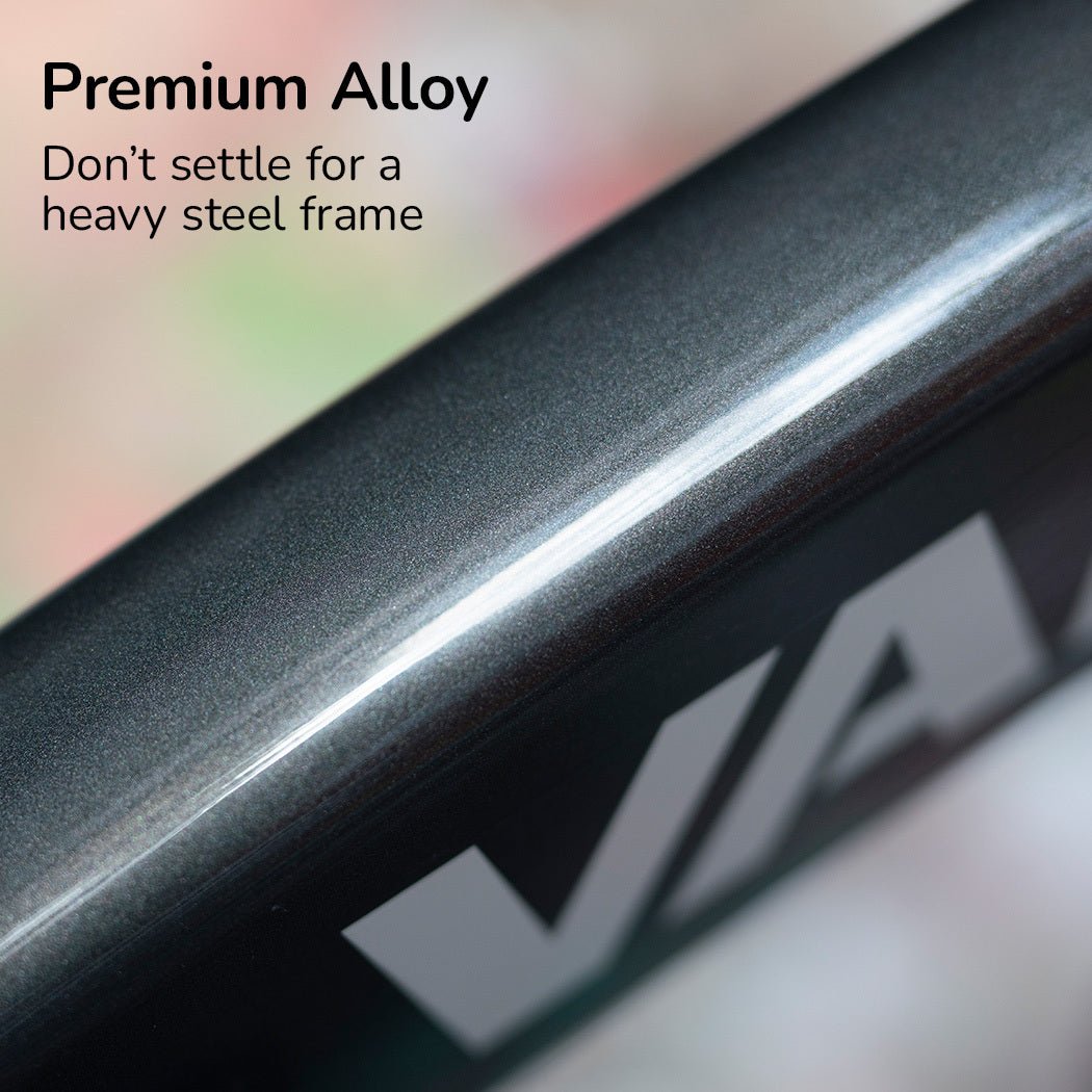 VALK Shuttle 5 Electric Folding Bike, Gen II, 20" Tyres, Shimano 7 - Speed, Dark Grey | Outdoorium