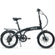 VALK Shuttle 5 Electric Folding Bike, Gen II, 20" Tyres, Shimano 7 - Speed, Dark Grey | Outdoorium