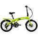 VALK Shuttle 5 Electric Folding Bike, Gen II, 20" Tyres, Shimano 7 - Speed, Lime Green | Sports & Fitness > Bikes & Accessories > Bicycles | Valk | Outdooriumifoption1 | endififoption2 | endififoption3 | endif | 1