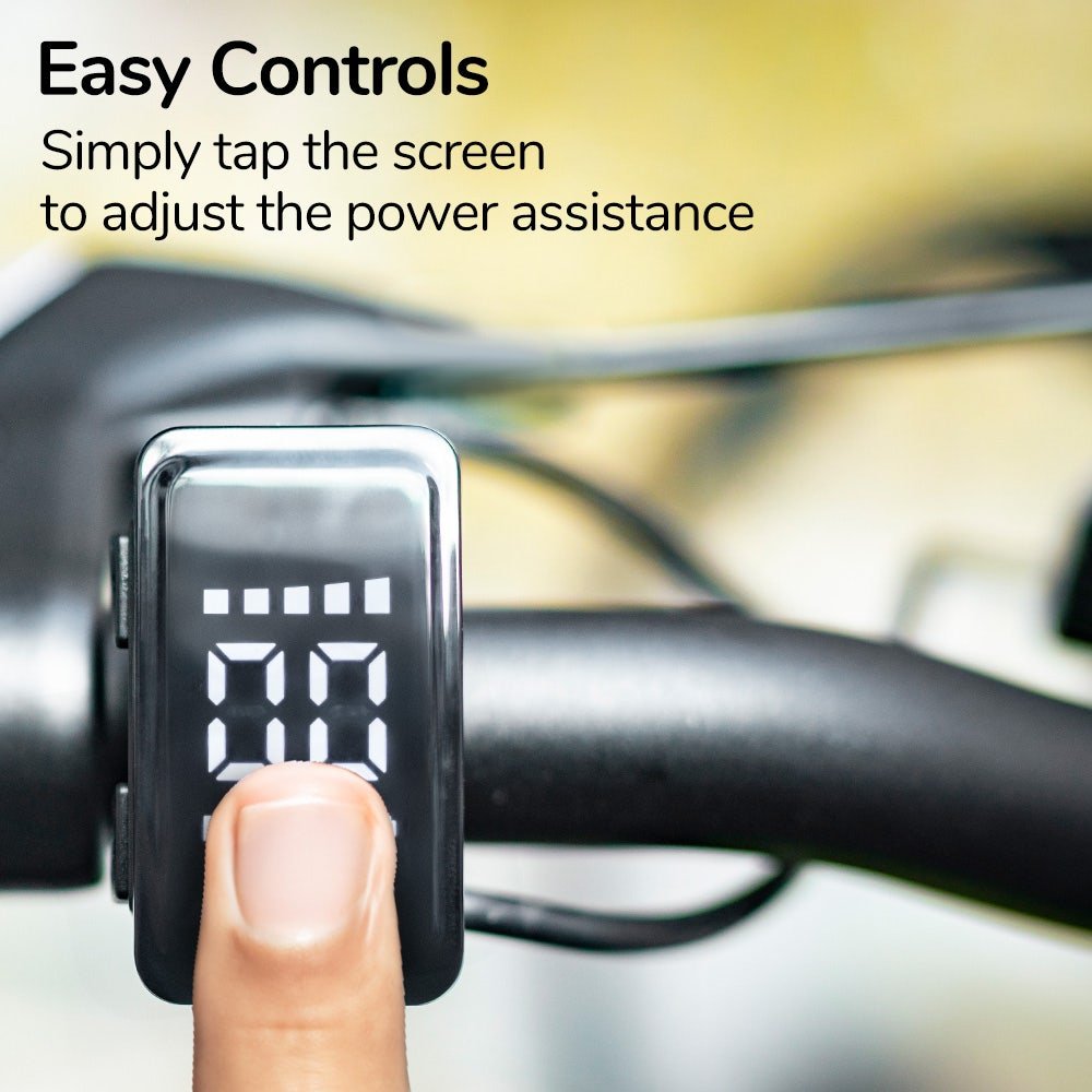 VALK Shuttle 5 Electric Folding Bike, Gen II, 20" Tyres, Shimano 7 - Speed, Lime Green | Outdoorium