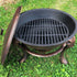 Vesuvius BBQ Fire Pit with Lid and Grill - 65cm | Outdoorium