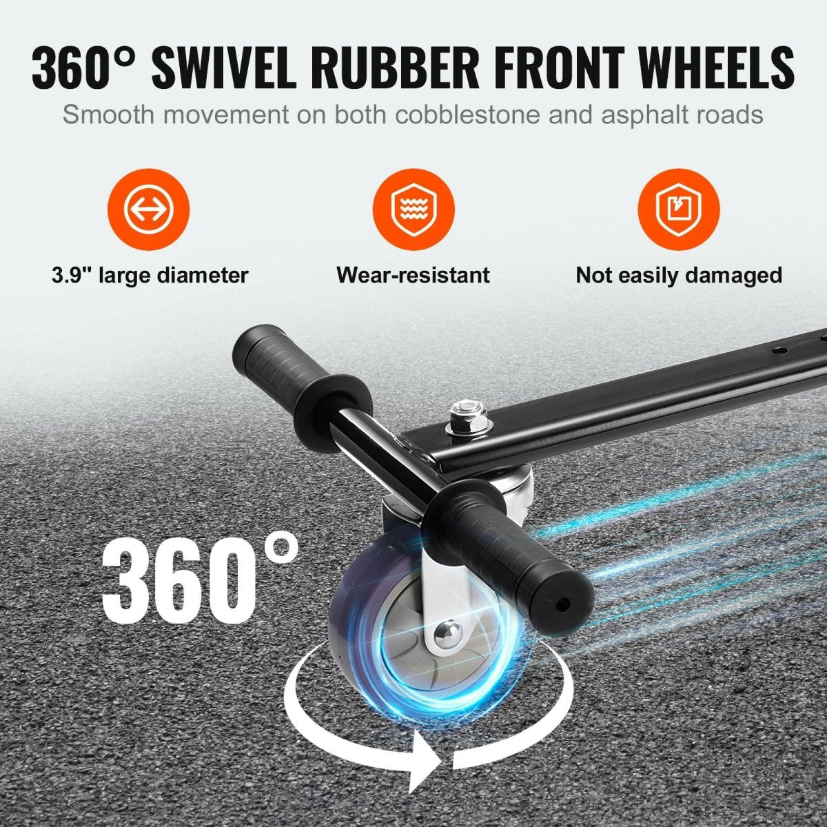 VEVOR Hoverboard Seat Attachment, Compatible with All 16.5cm20.3cm21.6cm25.4 Hoverboards,Grips Control,Adjustable Frame Length and 99.8 kg Load Capacity,Hover Board Go Karts Accessory,for Kids Adults | Outdoorium