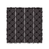 VEVOR Interlocking Deck Tiles, 36 Pack,11.6"x11.6" 36 sq. ft Plastic Waterproof Outdoor Flooring All Weather Use, Patio Floor Decking Covering Tiles for Porch Poolside Balcony Backyard, Dark Brown | Pet Care > Dog Supplies > Dog Playpens & Gates