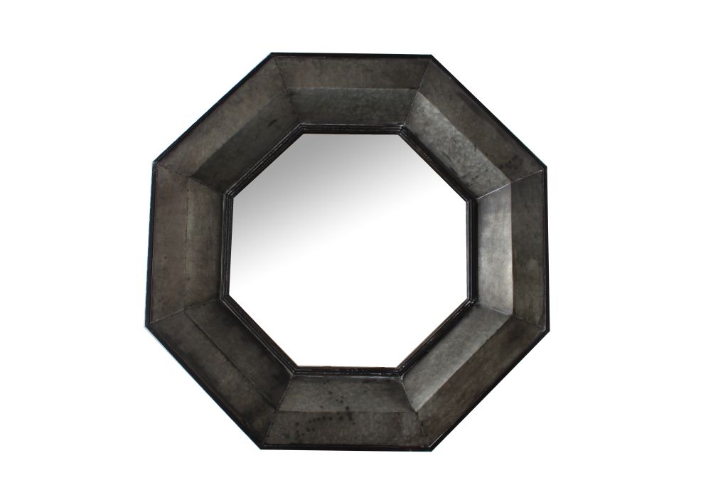 Viking Octagonal Metal Mirror - Outdoorium