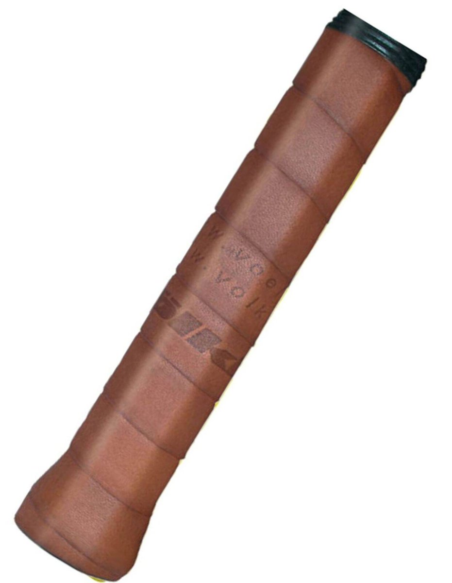 Volkl Leather Tennis Racquet Grip Tan - 1 Pack | Outdoorium