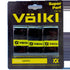 Volkl Super Perf Over Grip Overgrip Tennis Squash Badminton - 3 Pack - Black | Outdoorium