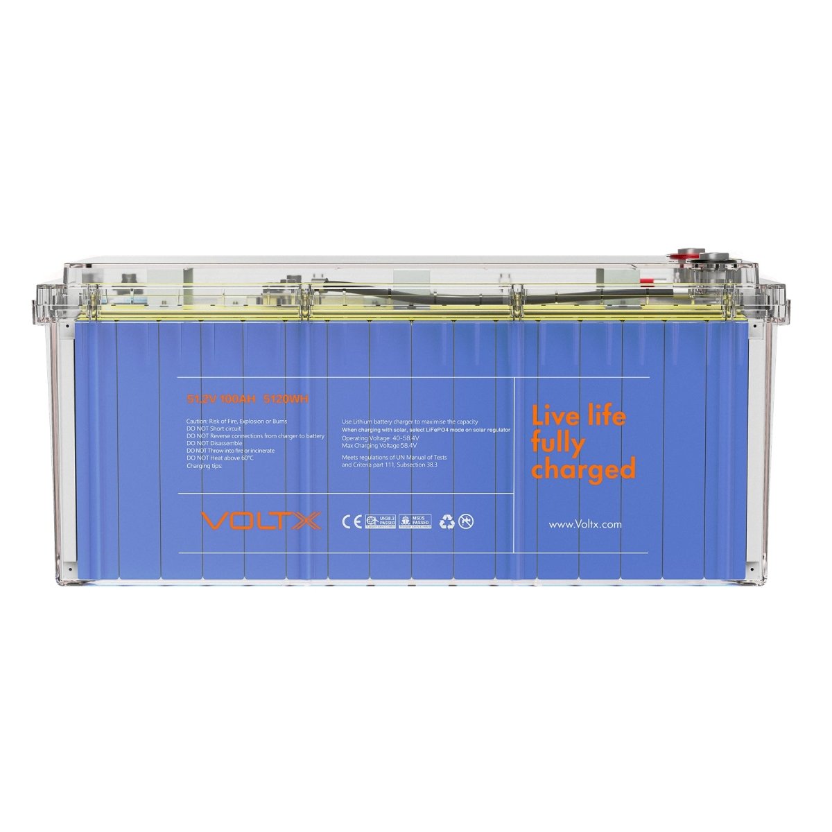 VoltX 48V Lithium Battery 100Ah Plus | Outdoorium