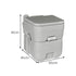 Wallaroo 20l Camping Portable Toilet Press Flush Pump - Outdoorium