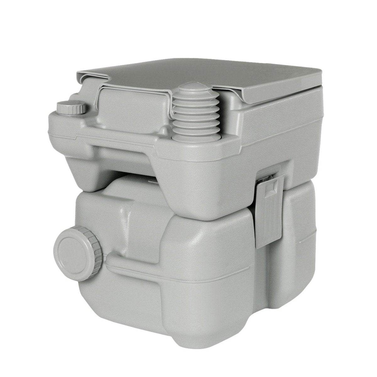 Wallaroo 20l Camping Portable Toilet Press Flush Pump - Outdoorium