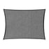 Wallaroo 280gsm Outdoor Sun Shade Sail Canopy Grey - 3m X 2.5m - Outdoorium