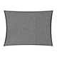 Wallaroo 280gsm Outdoor Sun Shade Sail Canopy Grey - 3m X 4m | Home & Garden > Shading