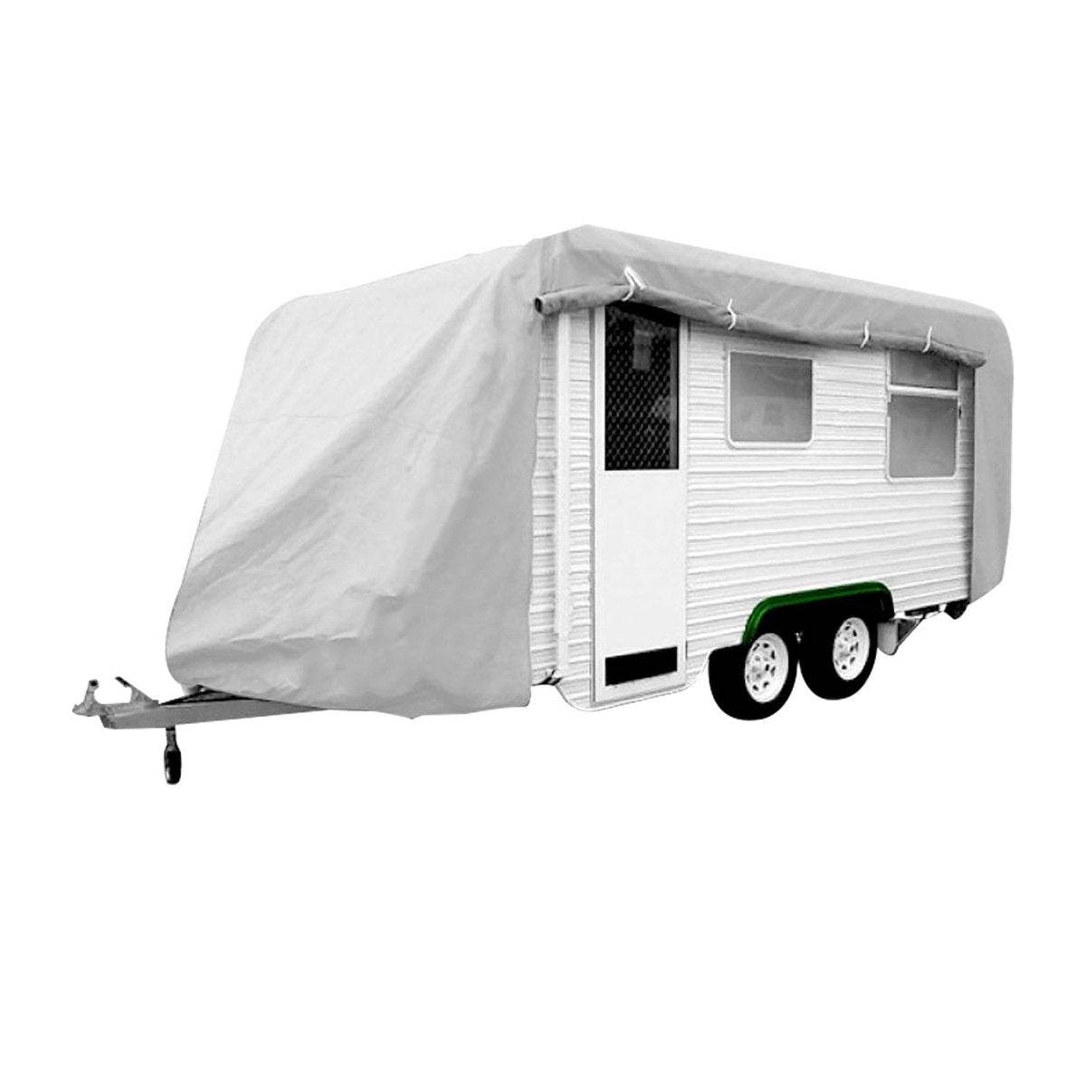 Wallaroo Caravan Cover With Side Zip Campervan 10-13 ft - Outdoorium