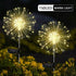 Warm White Fireworks 120 LED Fairy String Lights Starburst Solar Xmas Garden Night Lamp Hot NEW | Outdoorium