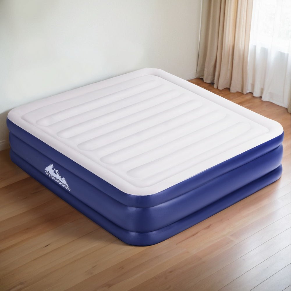 Weisshorn Air Mattress King Inflatable Bed Air bed 51cm - Outdoorium