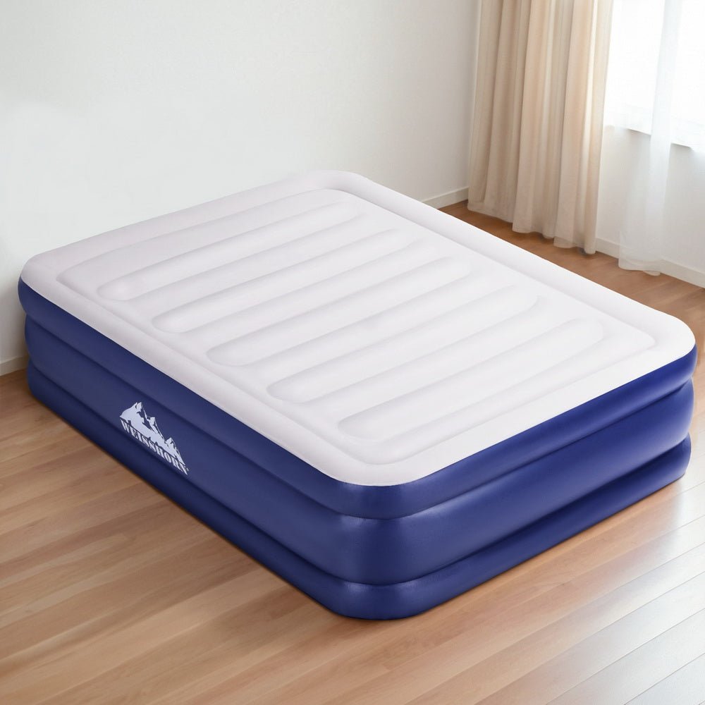 Weisshorn Air Mattress Queen Inflatable Bed Air bed 51cm - Outdoorium