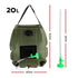 Weisshorn Camping Shower Bag 20L Set of 2 Portable Green Black | Outdoorium