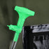 Weisshorn Camping Shower Bag 20L Set of 2 Portable Green Black | Outdoorium