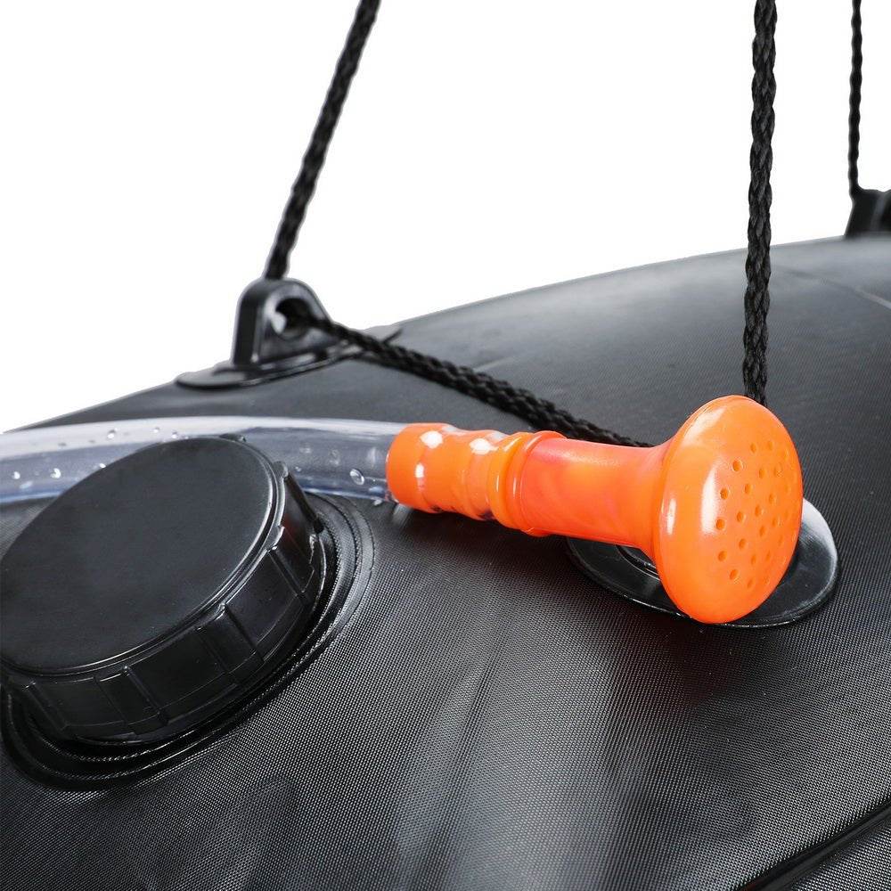 Weisshorn Camping Shower Bag 40L Black | Outdoorium