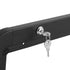 Weisshorn Caravan Table 800 x 450mm Folding Lockable Black - Outdoorium